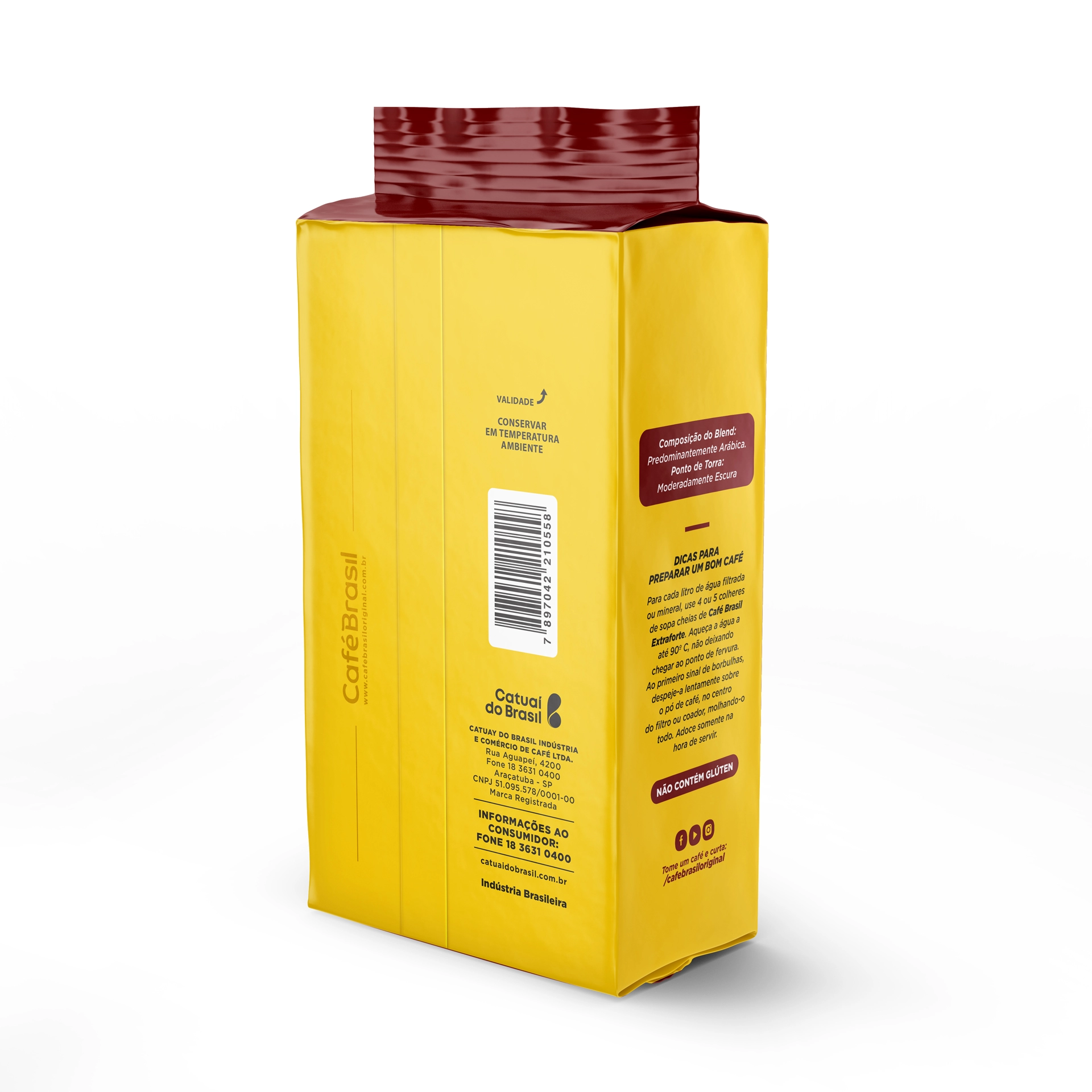 Café Brasil Extra Forte Vácuo - 500g